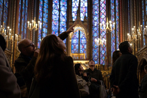 Parijs: Rondleiding Sainte-Chapelle, Conciergerie, Notre DameTour in kleine groep in het Engels