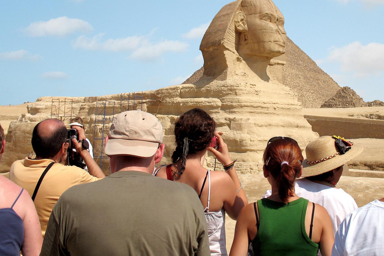 Piramidy w Gizie: wycieczka piesza bez kolejki, Sfinks i widokiPiramidy w Gizie: wycieczka piesza, bez kolejki, Sfinks i widoki