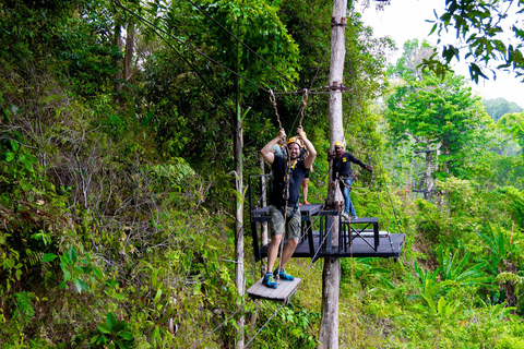 Phuket: Rainforest Eco Zipline Expedition 32 Platforms