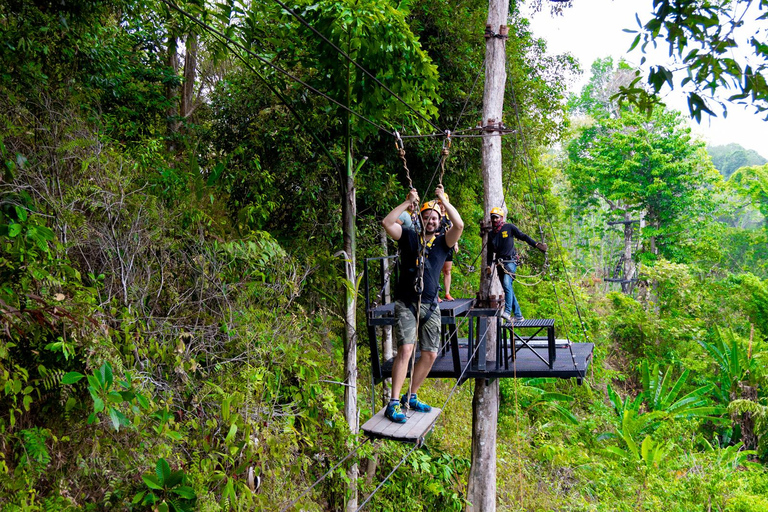 Phuket: Rainforest Eco Zipline Expedition 32 Platforms