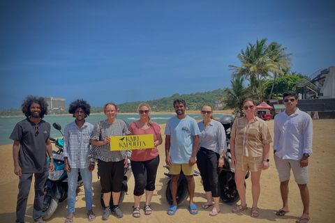 Galle: Private Full-Day Scooter Tour with Lunch and Guide Scooter Tour with a Swim