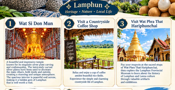 Lamphun: Ancient Kingdom of Hariphunchai Day Tour