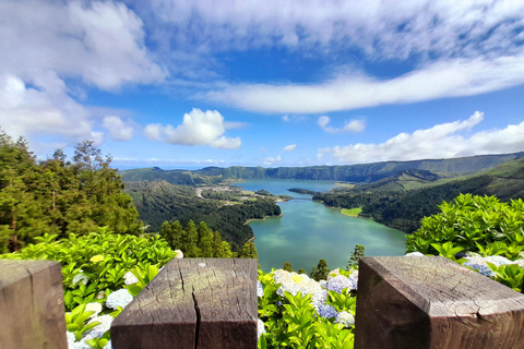 Port de croisière de Ponta Delgada : Tour des lacs bleu et vert