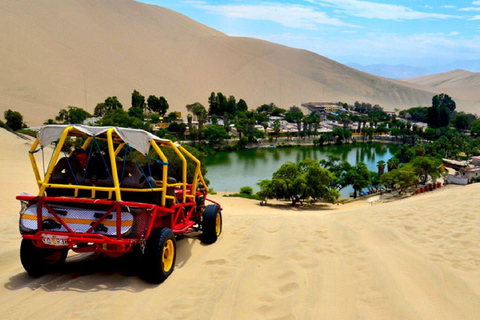 From paracas: Ballestas, Ica & Huacachina Round trip
