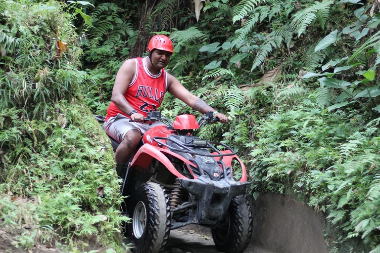 Ubud: ATV Quad Bike and Ayung Rafting with Lunch & Transfer Tandem ATV Quad Bike and Ayung Rafting with Pick Up & Drop