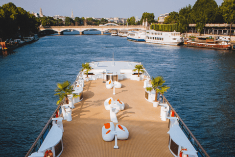 Paris: Bastille Day Fireworks Dinner Cruise with Drinks Paris: Bastille Day Fireworks 3-Course Dinner Cruise