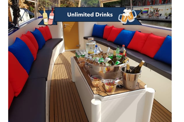 Amsterdam: Canal Booze Cruise with Unlimited Drinks Option