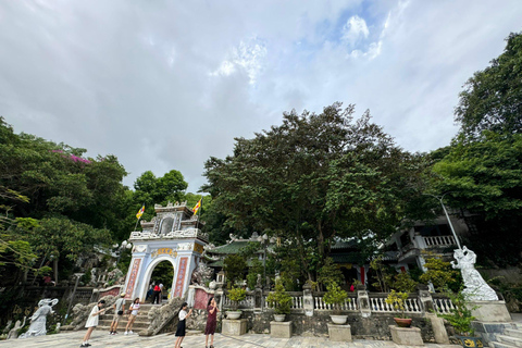 Excursão turística de meio dia à cidade de Da Nang em motaPasseio de mota