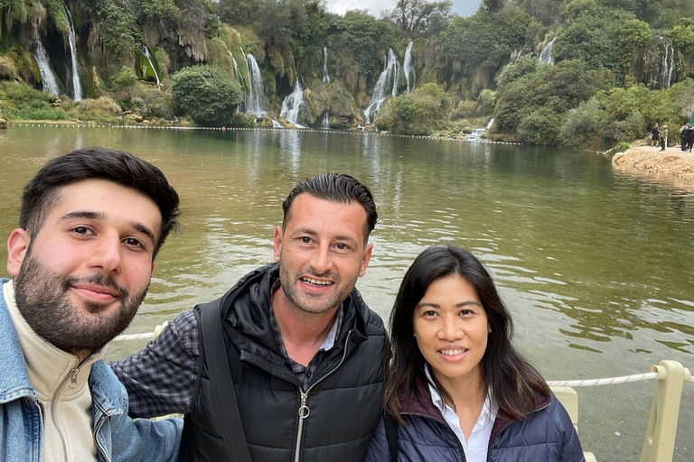 From Sarajevo: Mostar, Blagaj, Waterfalls, Pocitelj & Konjic Tour in English Without Entry Fees