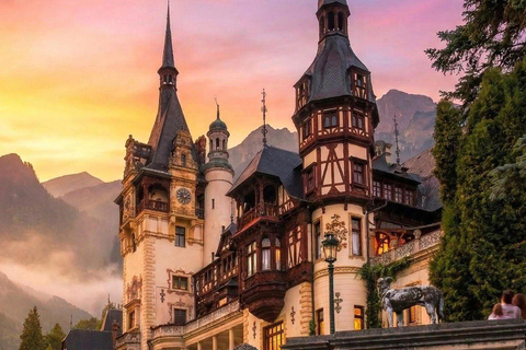 Bucharest: Peles & Bran Castle Day Trip with Brasov