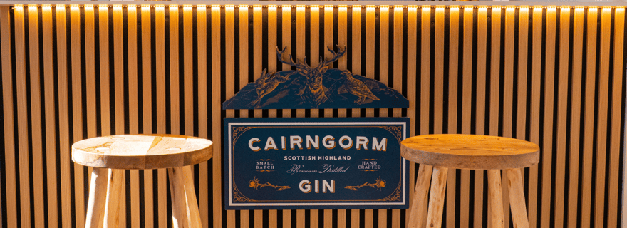 Aviemore : dégustation de gin Cairngorm