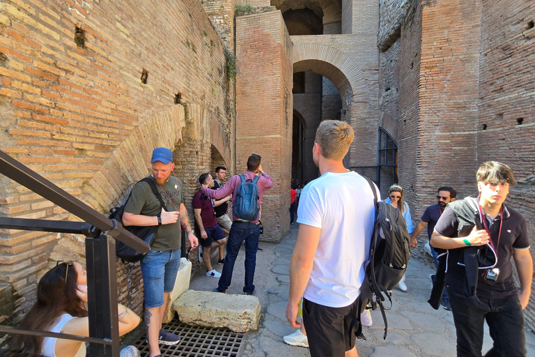 Rome: Colosseum, Roman Forum, and Palatine Hill Guided Tour Small Group