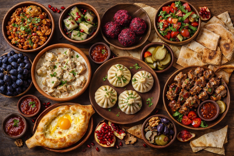 Tbilisi: Georgian Dinner, Dance Show, and Hotel Pickup