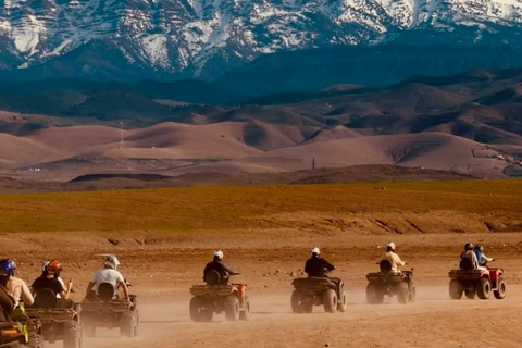 Marrakech: Agafay Desert Quad-and-Camel Safari & Dinner Show Marrakech: Agafay Desert Safari, Quad, Camel & Dinner Show