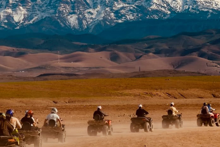 Marrakech: Agafay Desert Quad-and-Camel Safari & Dinner Show Marrakech: Agafay Desert Safari, Quad, Camel & Dinner Show
