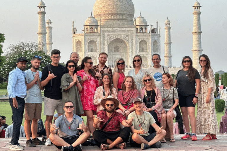Agra : Taj Mahal with Mausoleum Fast Entry Private Tour Only Tour Guide For Taj Mahal