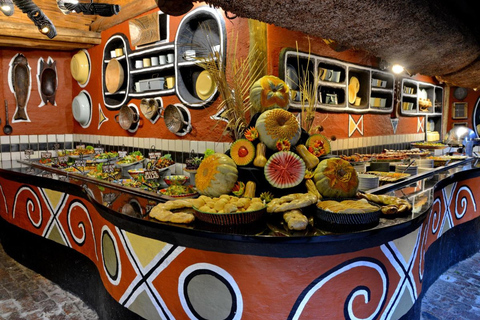 Victoria Falls: Boma Dinner & Drum Show with Transfers