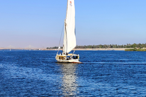 Aswan to Luxor: 2-Night Felucca Sail to Kom Ombo, End Luxor