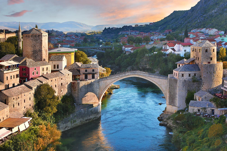 Split till Dubrovnik via Mostar Privat transfer