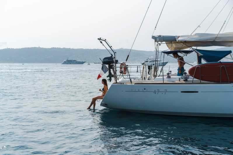 Private Tour auf einem Segelboot - Schwimmen und Paddeln - Kap von Antibes