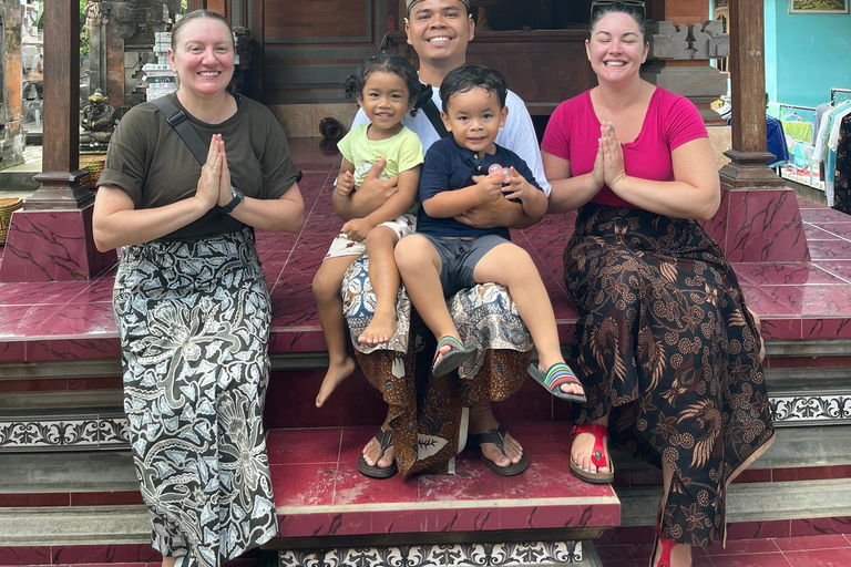 Watching Barong dance, visit Balinese house and purification