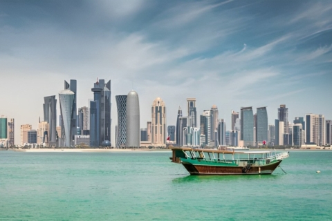 Doha: Doorreis Privé rondleiding door de stad.Doha: Doorreis