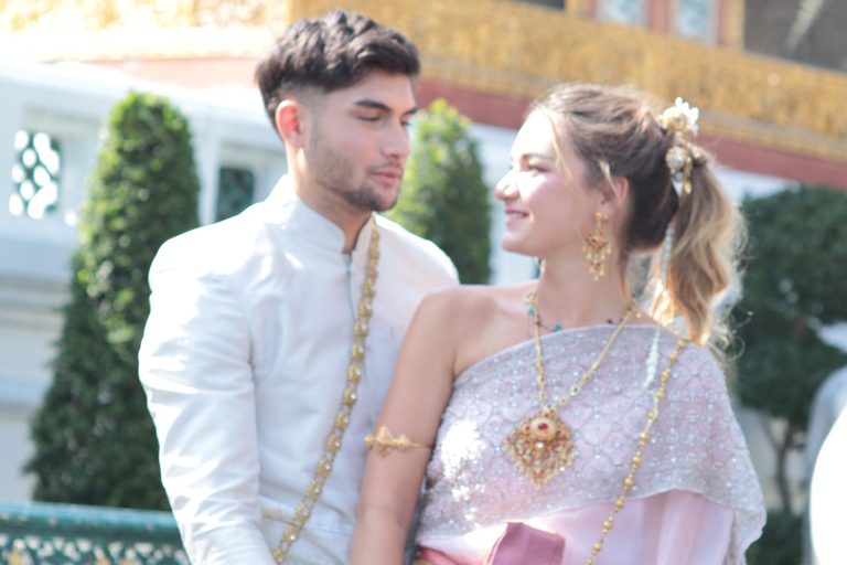 曼谷泰式佛教婚礼仪式及照片拍摄