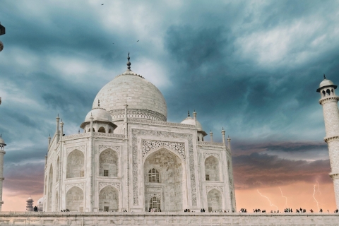From Delhi: Private Taj Mahal & Agra Fort Full-Day TourOnly Driver, Transport and Tour Guide