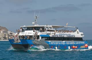 Von Santa Pola: Ticket für die Katamaran-Fähre zur Insel Tabarca