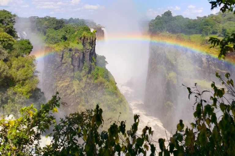 Victoria Falls: Guided Tour, Sunset Cruise, and Dinner