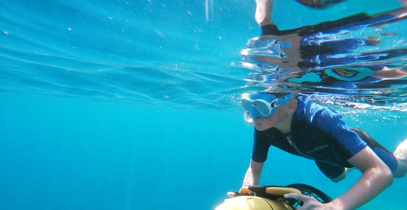 Crete: Heraklion Snorkeling Tour with Seascooter