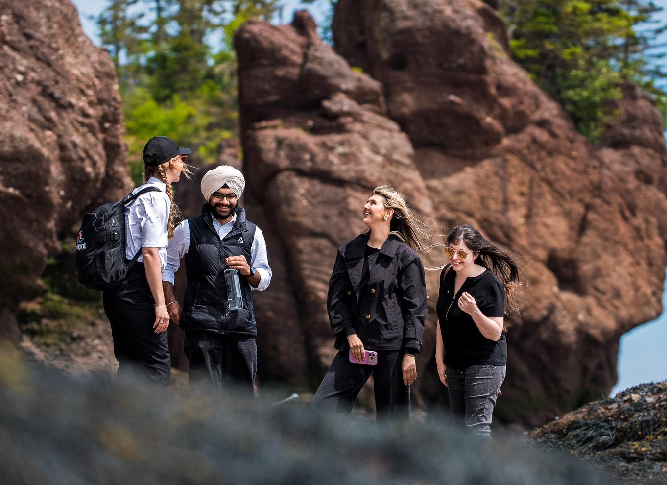 Fra Moncton: Eksprestur til Hopewell Rocks