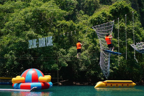 Phong Nha: Zipline Dark Cave & Paradise Cave Exploration Option 4: Full Adventure Experience - Drop-off in Hue