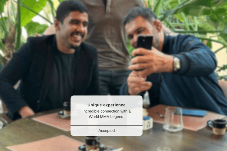 São Paulo: Exklusives Abendessen mit Rodrigo Minotauro: Eine MMA-Legende