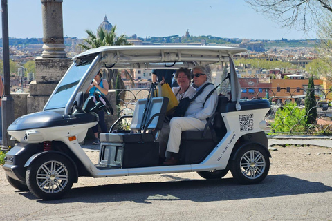 Rome in a Day: Private Golf Cart & Vatican Muesum experience