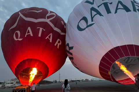 Doha: Sunrise Hot Air Balloon Flight
