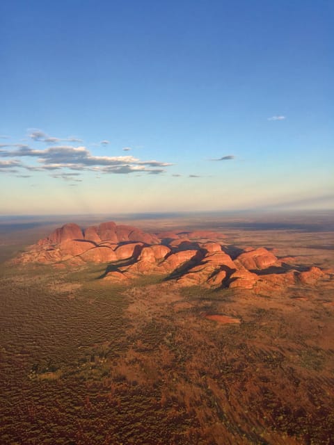 Uluru Kata Tjuta Amadeus søen og Kings Canyon Scenic Flight