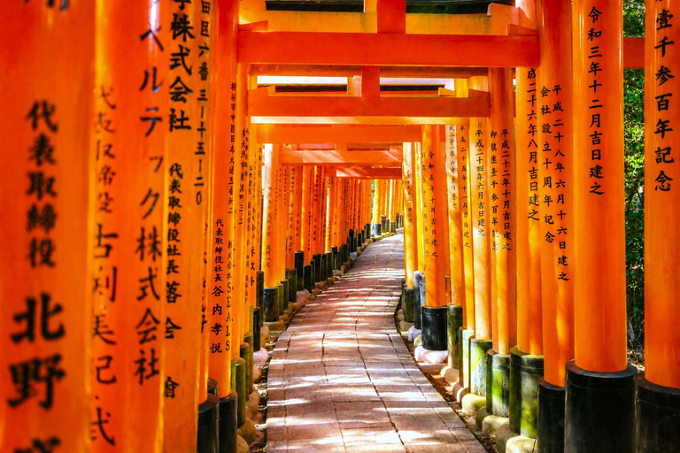 From Osaka/Kyoto: Kyoto Private Tour with Driver & Guide Kyoto/Osaka Pickup & Drop-off – ES/IT/DE/PT Guide