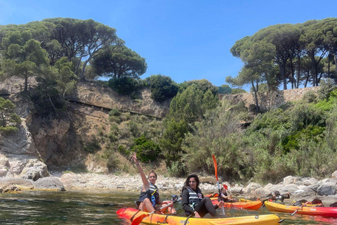 From Barcelona: Costa Brava Kayak & Snorkel Tour with Picnic From Barcelona: Costa Brava Kayaking and Snorkeling Day Trip