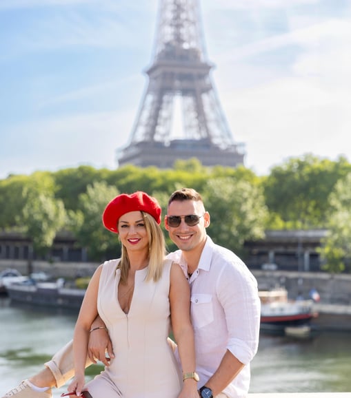 Paris: Premium-Fotoshooting mit legendärem Blick auf den Eiffelturm
