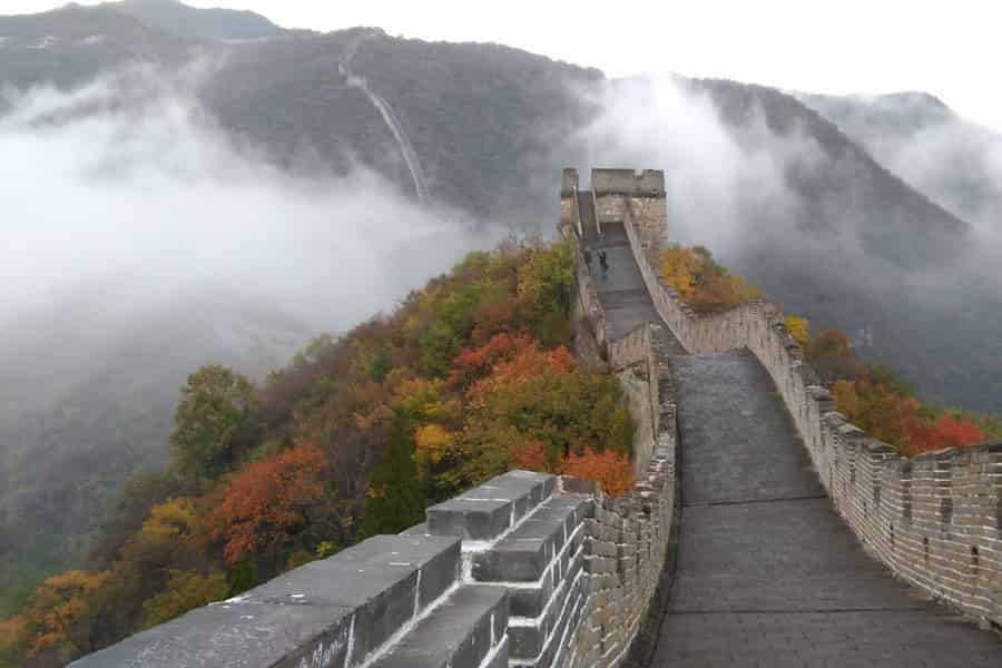Mutianyu-Abschnitt der Chinesischen Mauer: Hin- und Rückfahrt mit dem Sessellift oder Abfahrt mit der Rodel. Foto: GetYourGuide Mutianyu-Abschnitt der Chinesischen Mauer: Hin- und Rückfahrt mit dem Sessellift oder Abfahrt mit der Rodel. Foto: GetYourGuide