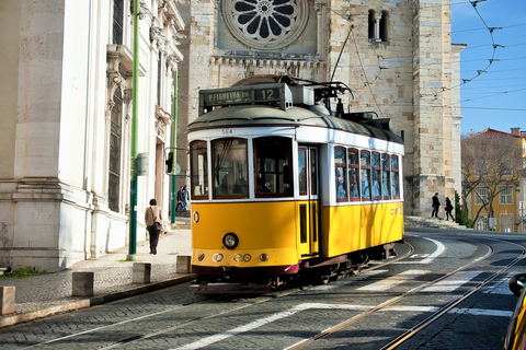 Lisbona: Tour della città in MinivanTour in inglese