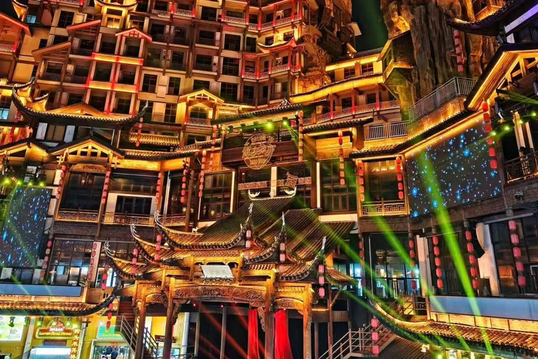 Zhangjiajie: 72 Strange Buildings Ticket 72 Wonders Evening Ticket