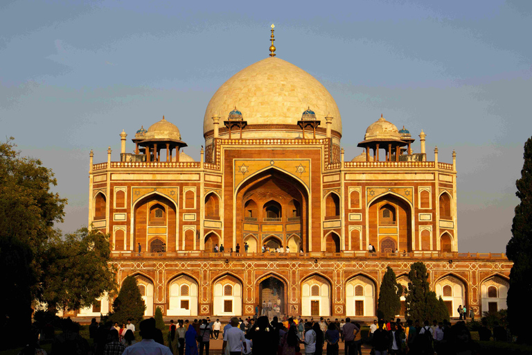 Delhi: Tomba di Humayun e Tomba Safdarjung Tour di mezza giornata guidato