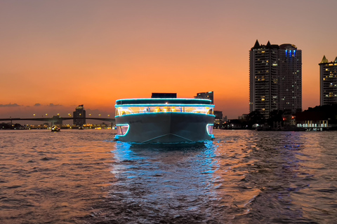 Bangkok: Crociera con cena sul fiume Chao Phraya del Royal GalaxyBangkok: Crociera con cena Royal Galaxy