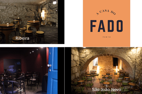 Porto: Live Fado Show with Glass of Port WineFado Show at A Casa do Fado - Ribeira