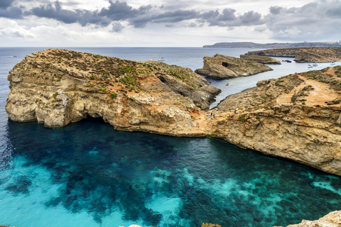 From Mellieha: Three Bay Cruise Including The Blue Lagoon