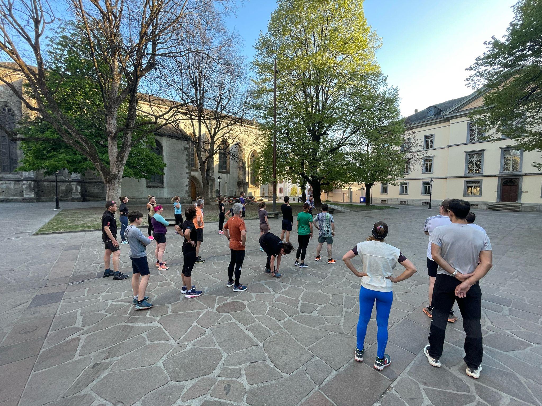 Lausanne: Lauftraining - Social Intervals in der Gruppe