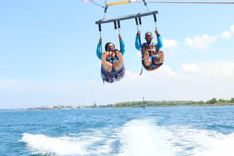 Bali: Parasailing, Jet Ski, & Banana & Donut Boat Adventure