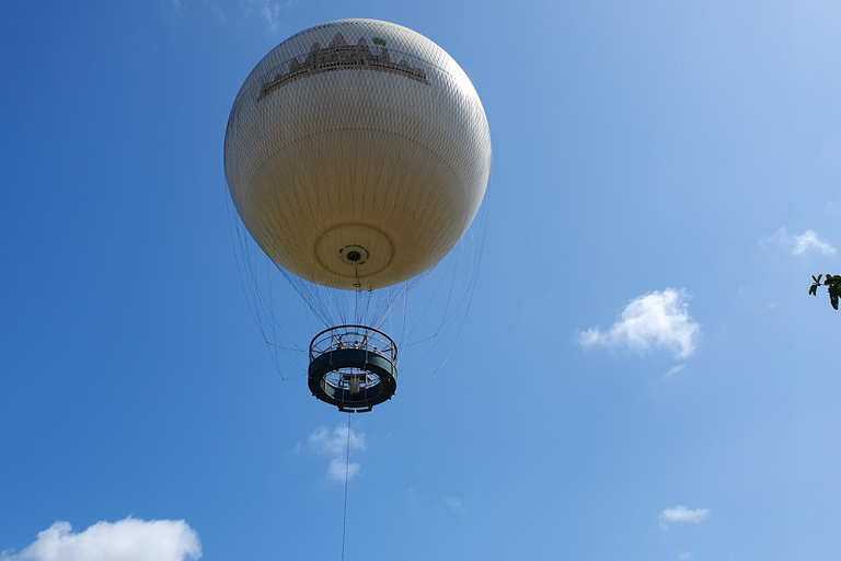 Angkor Ballonfahrt zum Sonnenaufgang oder Sonnenuntergang und Abholung/Abgabe